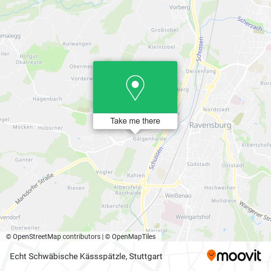 Echt Schwäbische Kässspätzle map