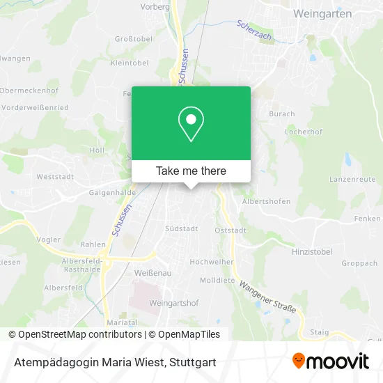 Карта Atempädagogin Maria Wiest