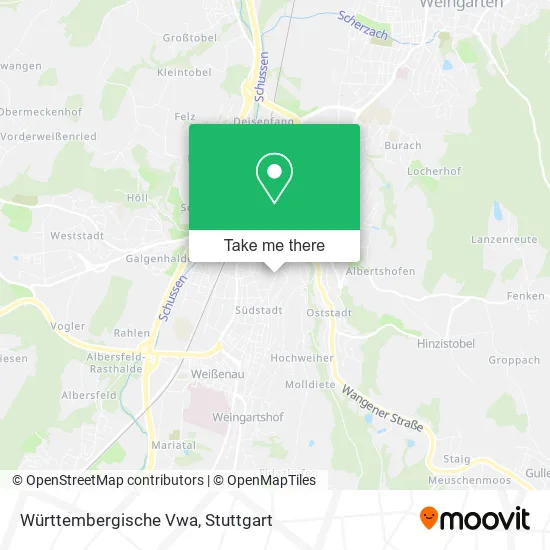 Карта Württembergische Vwa