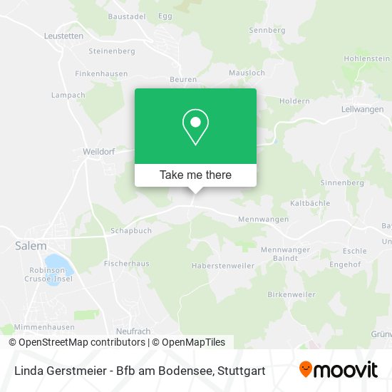 Linda Gerstmeier - Bfb am Bodensee map