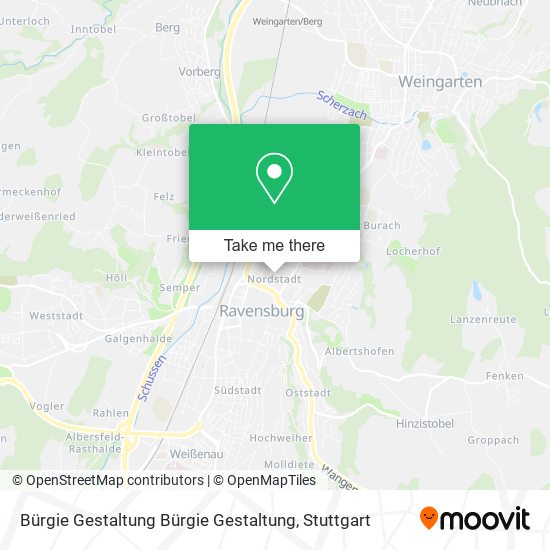 Bürgie Gestaltung Bürgie Gestaltung map