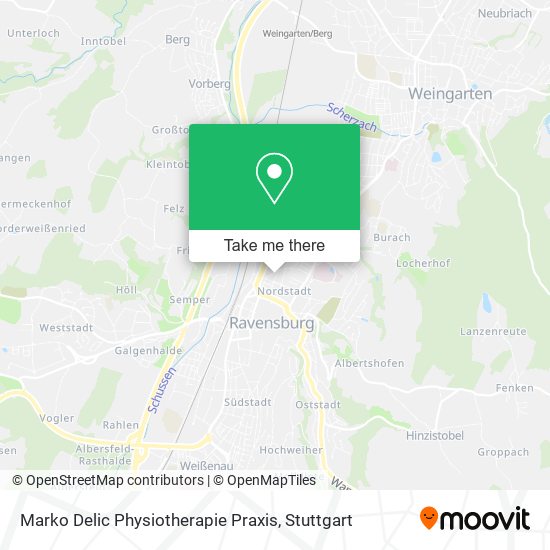 Marko Delic Physiotherapie Praxis map