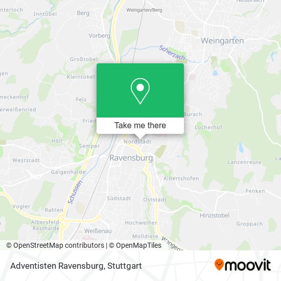 Карта Adventisten Ravensburg