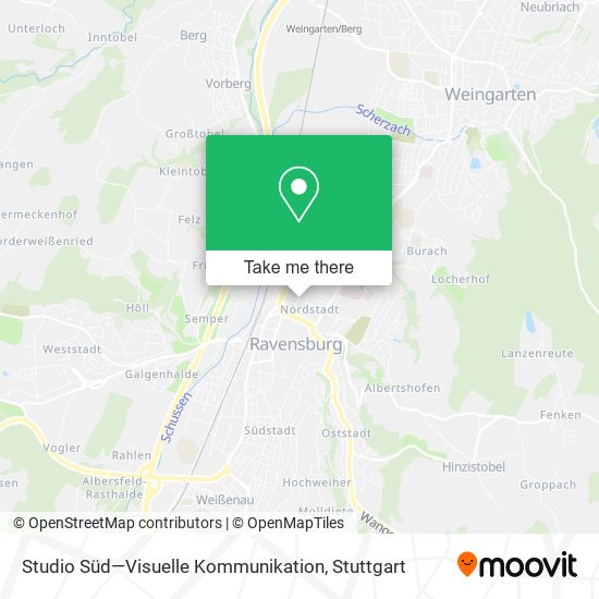 Studio Süd—Visuelle Kommunikation map