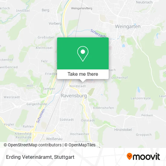 Карта Erding Veterinäramt