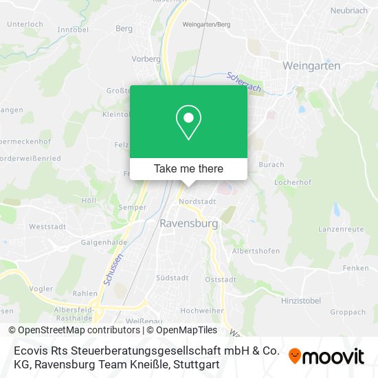 Ecovis Rts Steuerberatungsgesellschaft mbH & Co. KG, Ravensburg Team Kneißle map