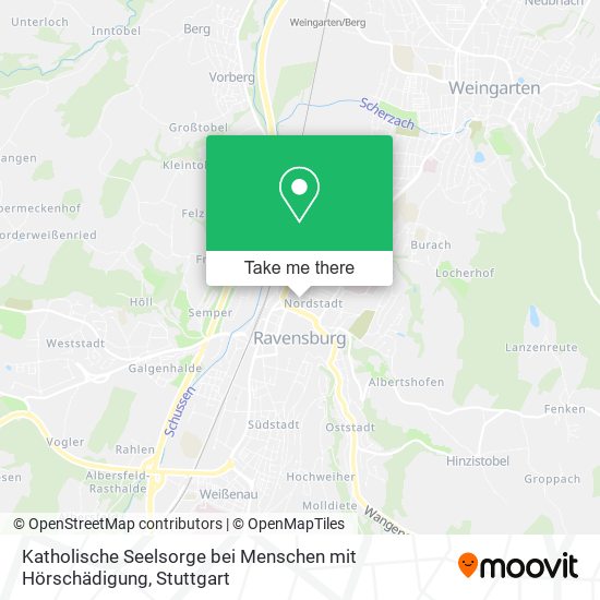 Katholische Seelsorge bei Menschen mit Hörschädigung map
