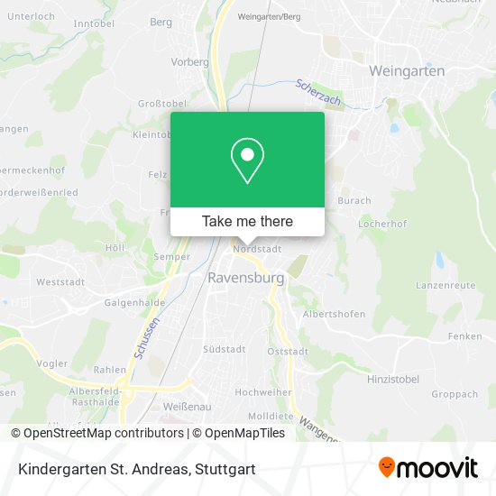 Kindergarten St. Andreas map