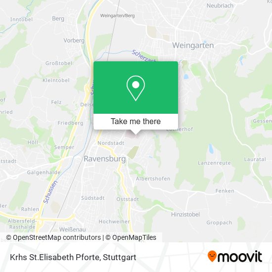 Krhs St.Elisabeth Pforte map