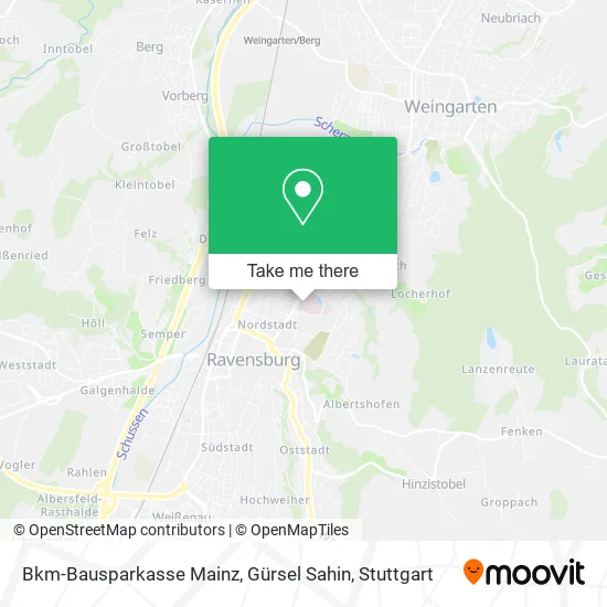 Карта Bkm-Bausparkasse Mainz, Gürsel Sahin