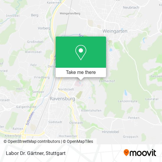 Labor Dr. Gärtner map