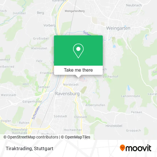 Карта Tiraktrading
