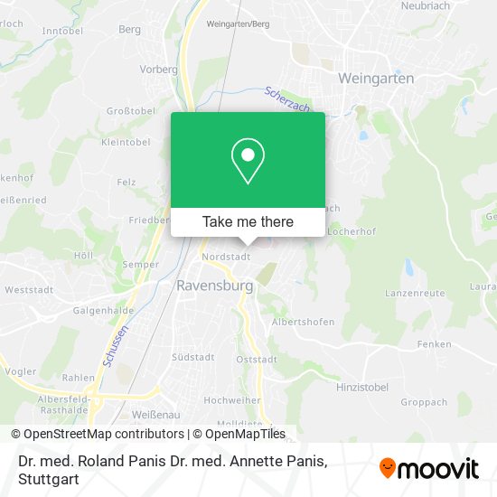Dr. med. Roland Panis Dr. med. Annette Panis map
