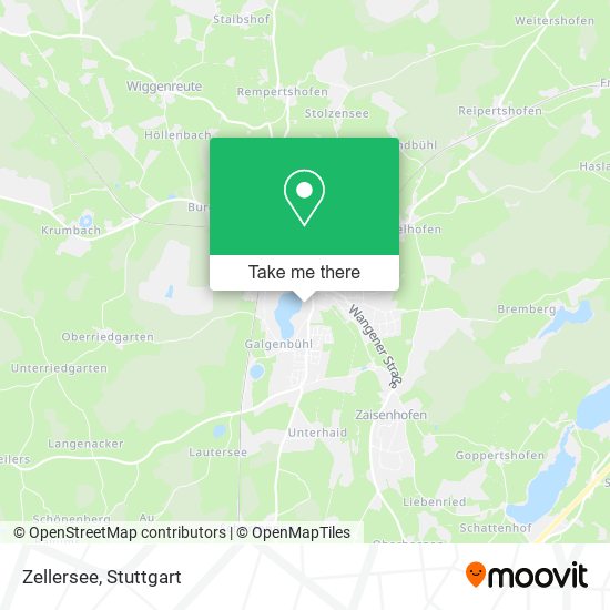 Карта Zellersee