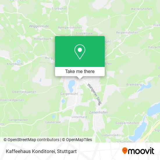 Kaffeehaus Konditorei map