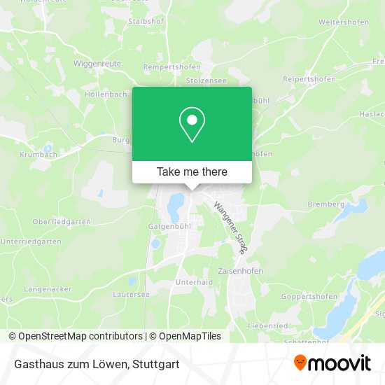 Gasthaus zum Löwen map
