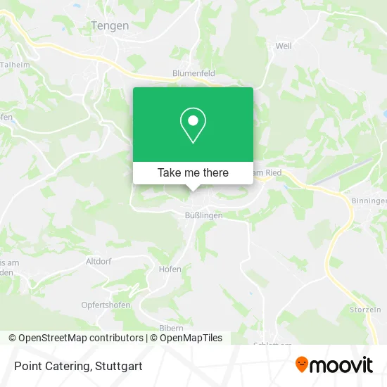 Карта Point Catering