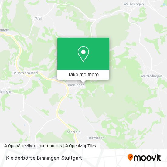 Kleiderbörse Binningen map