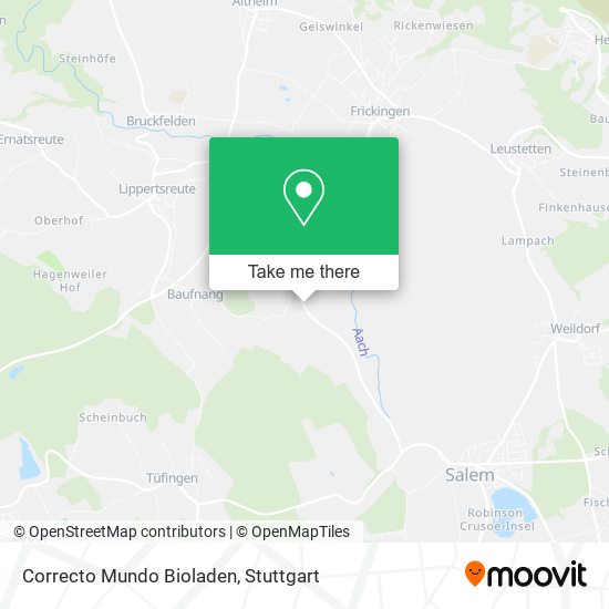 Correcto Mundo Bioladen map