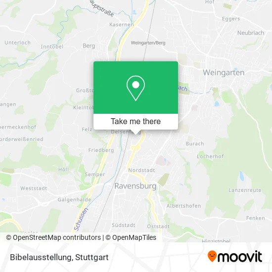 Карта Bibelausstellung
