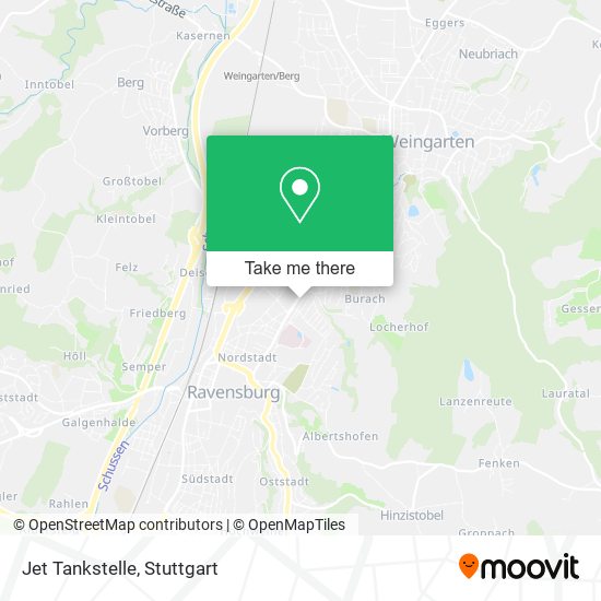 Карта Jet Tankstelle