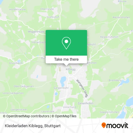 Карта Kleiderladen Kiblegg