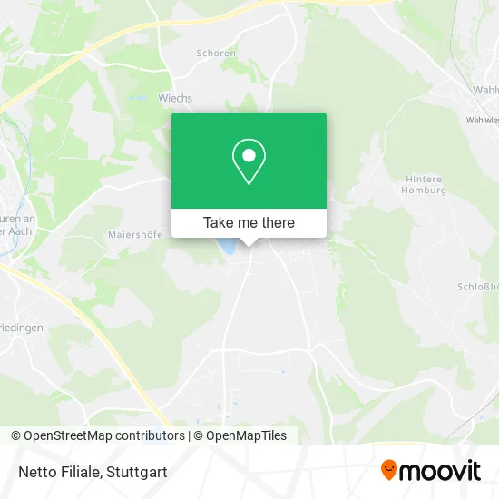 Карта Netto Filiale
