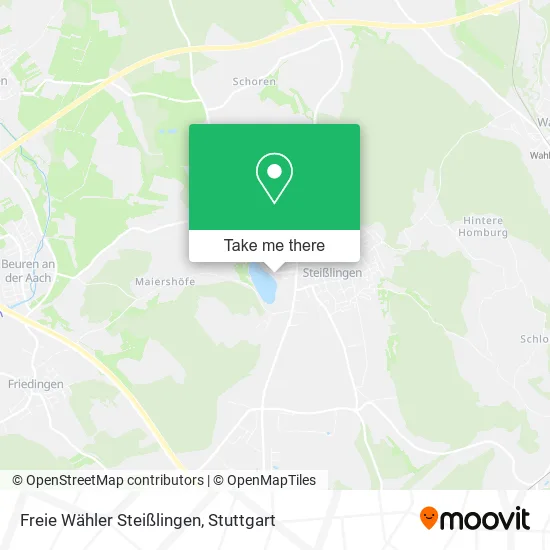 Карта Freie Wähler Steißlingen