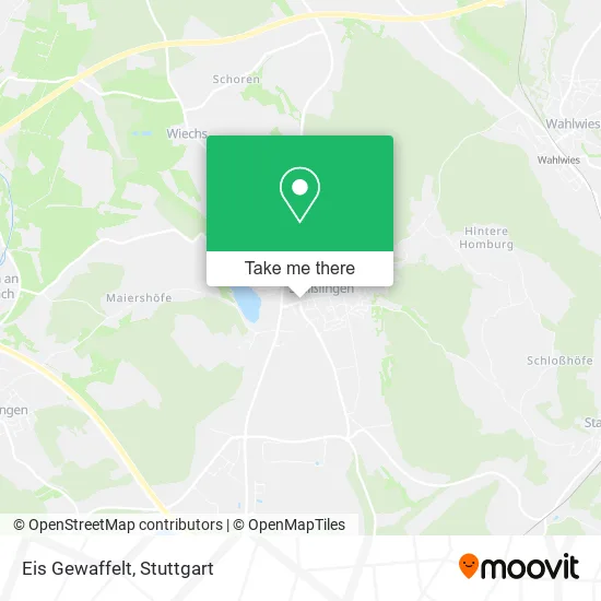 Карта Eis Gewaffelt