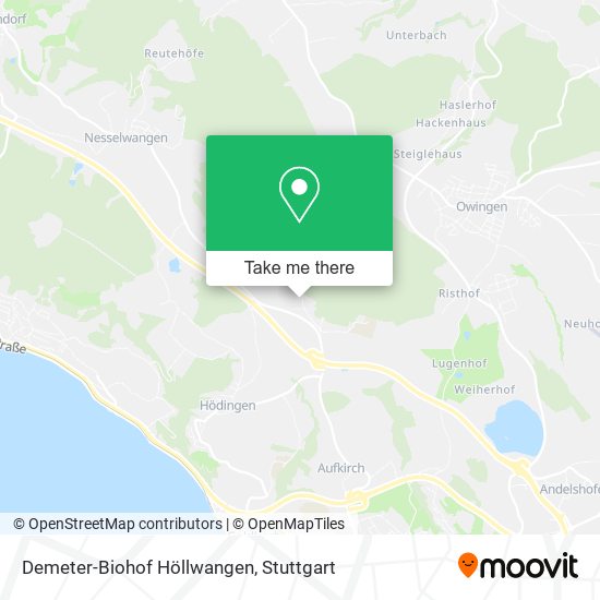 Demeter-Biohof Höllwangen map