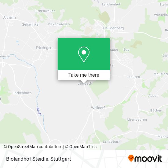 Карта Biolandhof Steidle