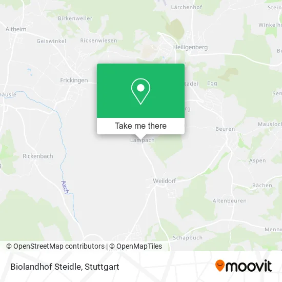Карта Biolandhof Steidle