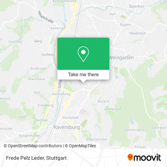 Карта Frede Pelz Leder