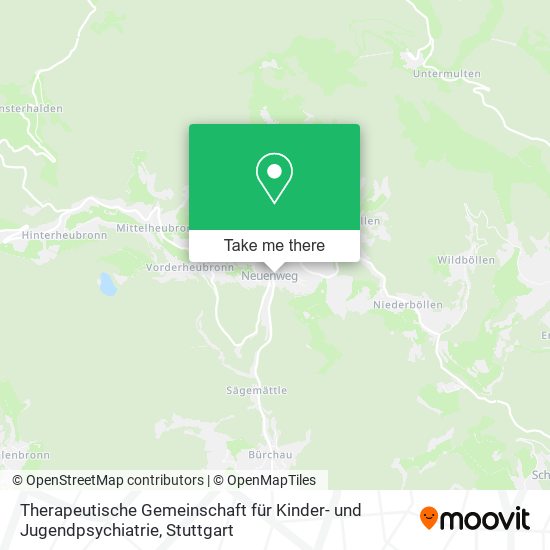 Therapeutische Gemeinschaft für Kinder- und Jugendpsychiatrie map