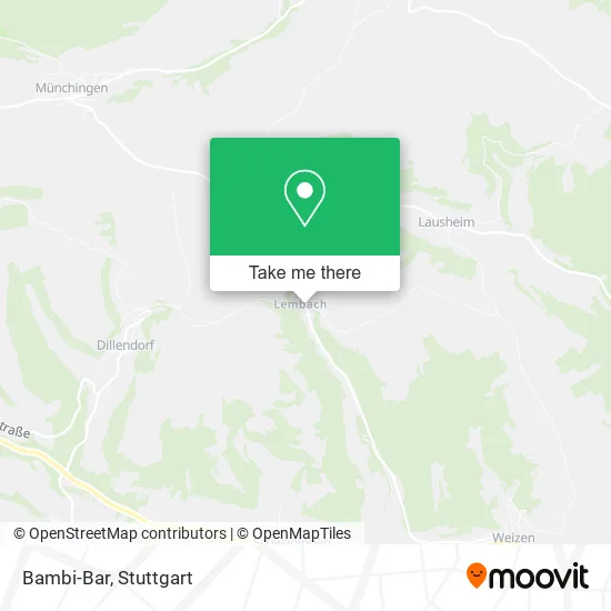 Карта Bambi-Bar