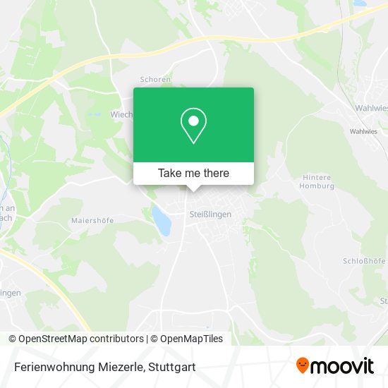 Ferienwohnung Miezerle map