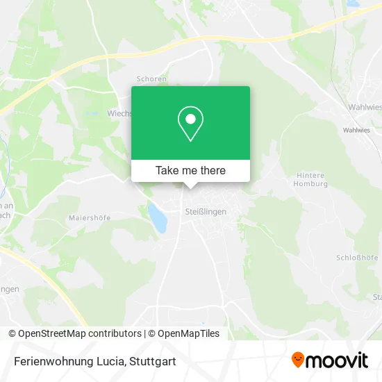 Карта Ferienwohnung Lucia