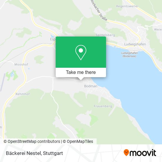 Bäckerei Nestel map