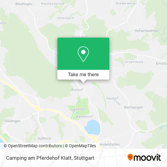 Карта Camping am Pferdehof Klatt
