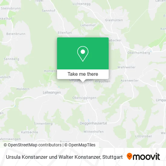 Карта Ursula Konstanzer und Walter Konstanzer