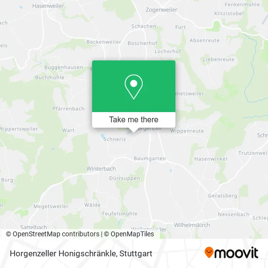 Карта Horgenzeller Honigschränkle