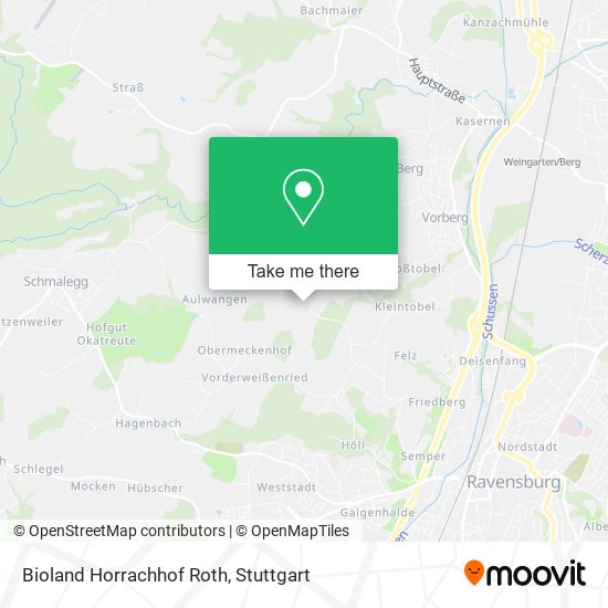 Bioland Horrachhof Roth map