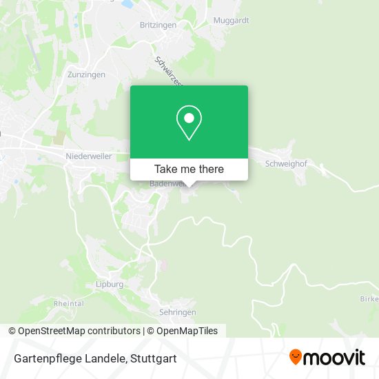 Карта Gartenpflege Landele