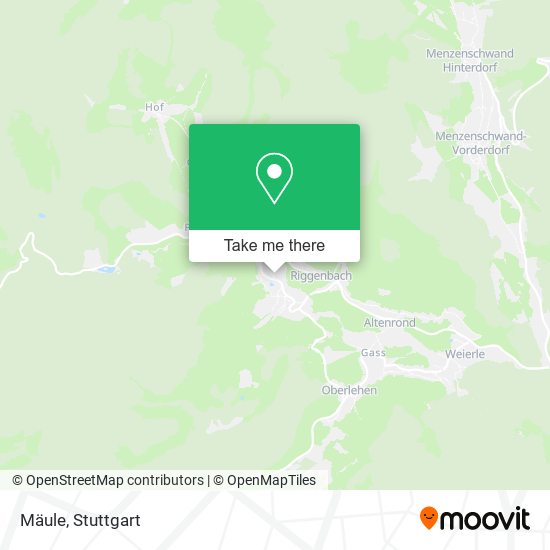 Mäule map