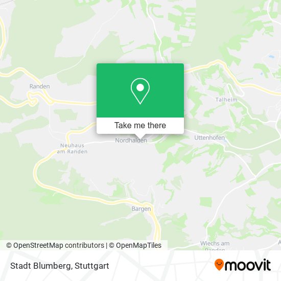 Карта Stadt Blumberg