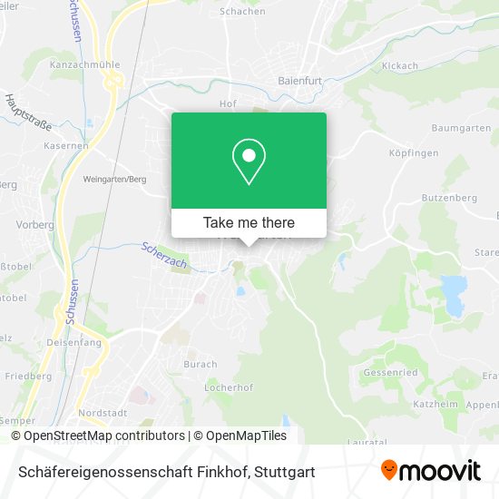 Schäfereigenossenschaft Finkhof map