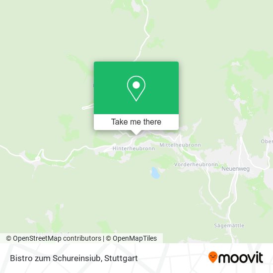Bistro zum Schureinsiub map