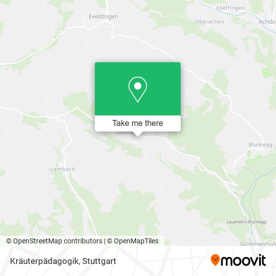 Kräuterpädagogik map