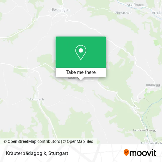 Карта Kräuterpädagogik