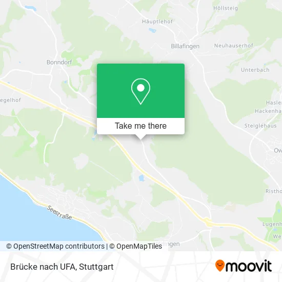 Карта Brücke nach UFA